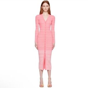 STAUD Shoko Sweater Cardigan Dress